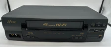 Philips SV2000 VCR 4 Head HI FI VHS Player SVB106AT21- NO REMOTE- TESTED & WORKS