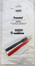 Pomona 6232A TEST PROBE SET, .080 BRASS TIP 0.080'' 2MM TIP BANANA JACK