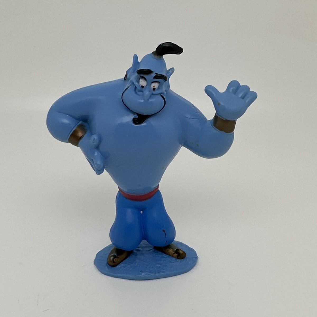 Vintage Disney's Aladdin Movie Genie 4In Toy PVC Figure 1992