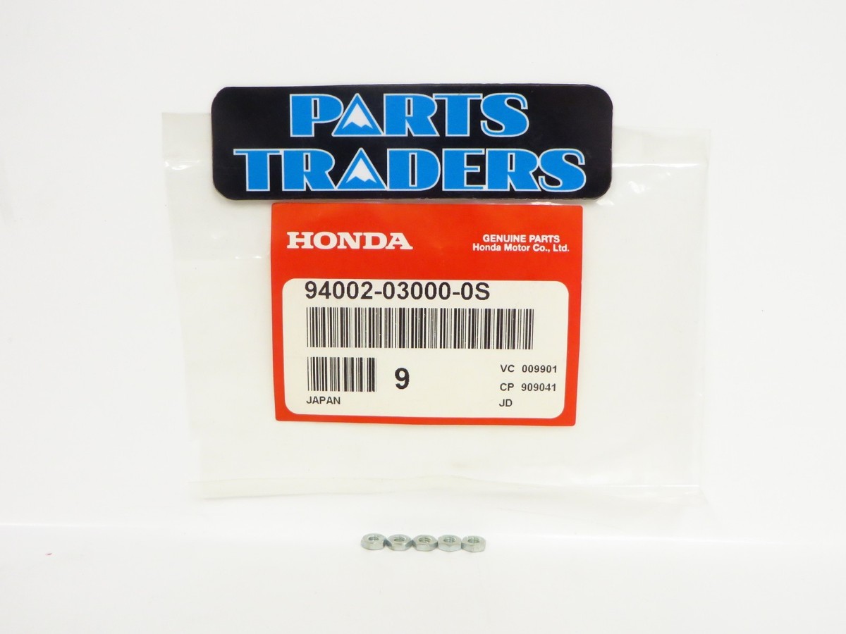 Thankyou！ NOS Genuine Honda Hex Nut 3mm Set Of 5 CH125 CH150 GL1200
