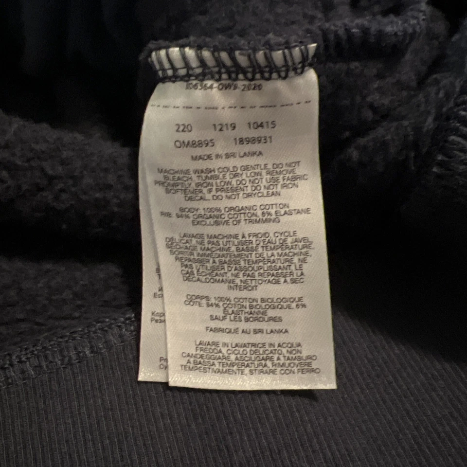 Suéter grande de algodón azul marino con cremallera completa Mountain Hardware para hombre Foto 3 de 4