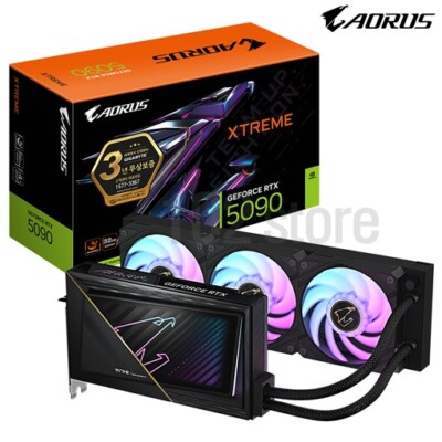 【極美品】 RTX 5090 AORUS XTREME WATERFORCE GIGABYTE AORUS GeForce RTX 5090 XTREME WATERFORCE D7 32GB Gaming