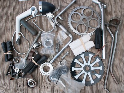 Vintage Bicycle VC7 Crank Stem Light Grips Clamps Seatposts