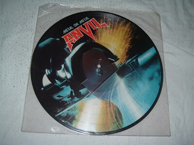 ANVIL Metall Auf Metall '83 ORIGINAL EU IMPORT 1. Pressung PicDisc NMint