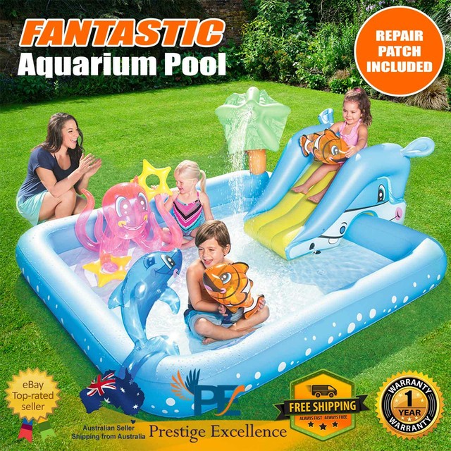 best way to blow up a pool