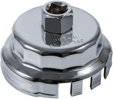 Silver Steel Oil Filter Removal Tool Wrench For Toyota Camry & Lexus LandCruiser