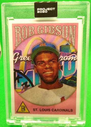 Topps Project 2020 MLB Baseball Card 1959 Bob Gibson Online Exclusive