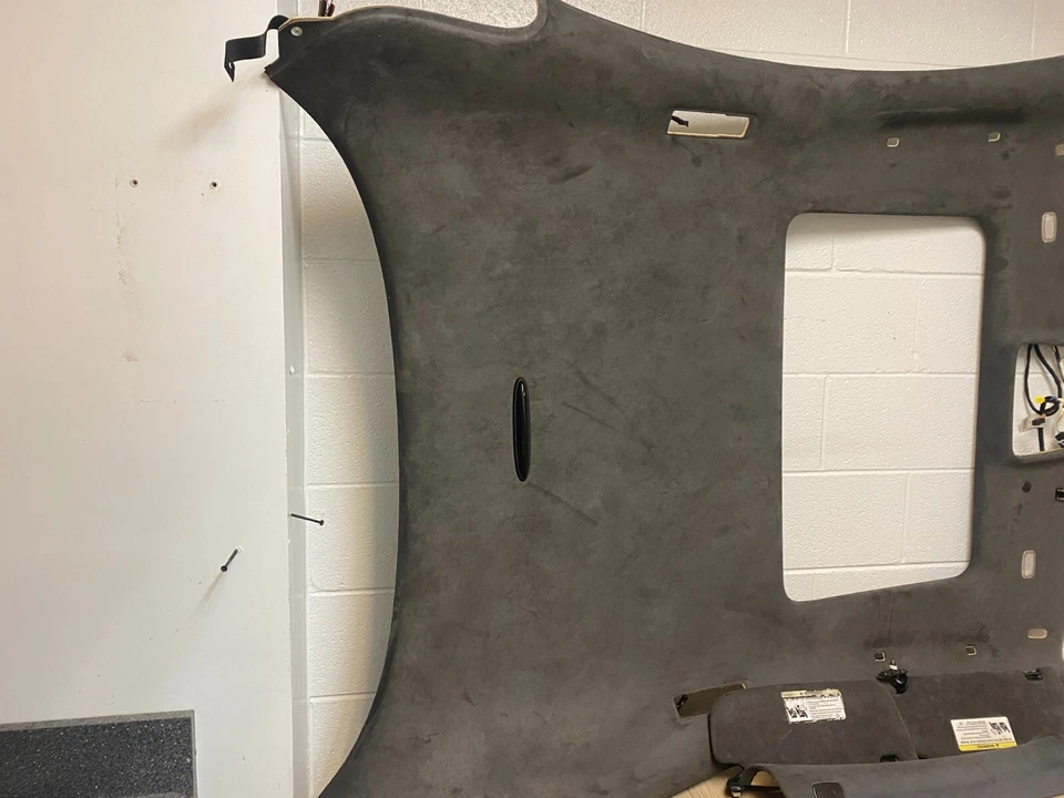 MERCEDES BENZ CL63 CL550 W216 OEM AMG CONJUNTO PILAR PARA-SOL FORRO ACABAMENTO PILAR - Imagem 4 de 4