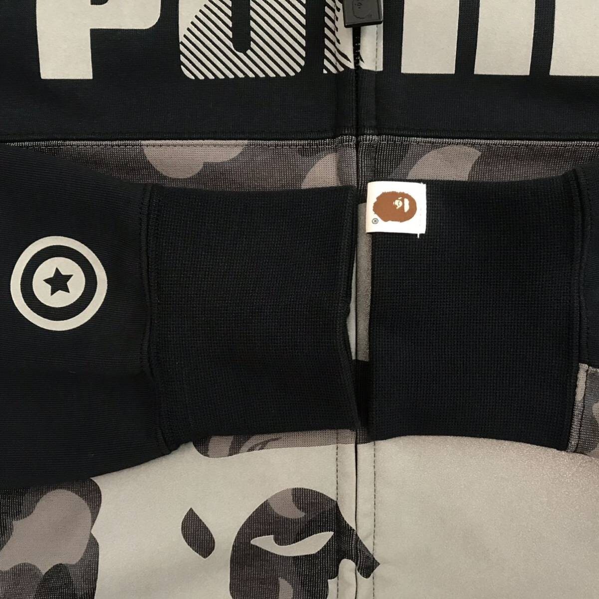 BAPE × puma shark full zip hoodie Black A Bathing Ape Size BAPE × puma shark full zip hoodie Black A Bathing Ape Size