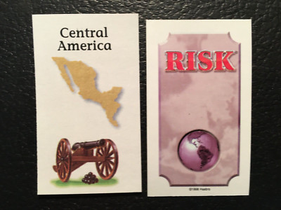 Risk   1998    CENTRAL AMERICA     TERRITORY CARD    HASBRO