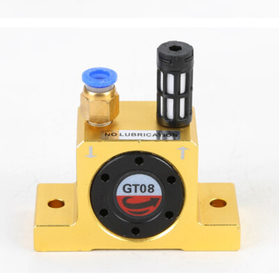 1 STCK. Neu PNEUMATISCH Air Turbo VIBRATOR GT8 - GT60 mit Schalldämpfer Stecker