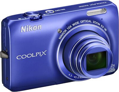 Nikon COOLPIX S6300 16 MP Digital Camera w/10x Zoom NIKKOR