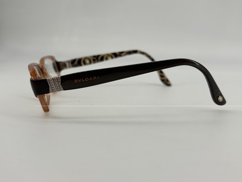 Marcos de gafas Bvlgari 4051-B 53-16 frente transparente, brazos/lados con joyas - Imagen 5 de 12