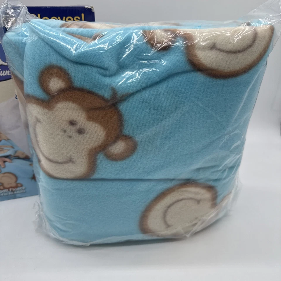 Принт Snuggie Monkey | Как показано по телевизору! - Один размер для взрослых - открытая коробка (см. фото) - Изображение 2 из 4