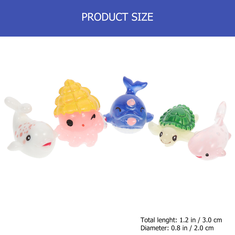 Marine Life Ornaments Fish Tank Decor Mini Figurine Accessories eBay