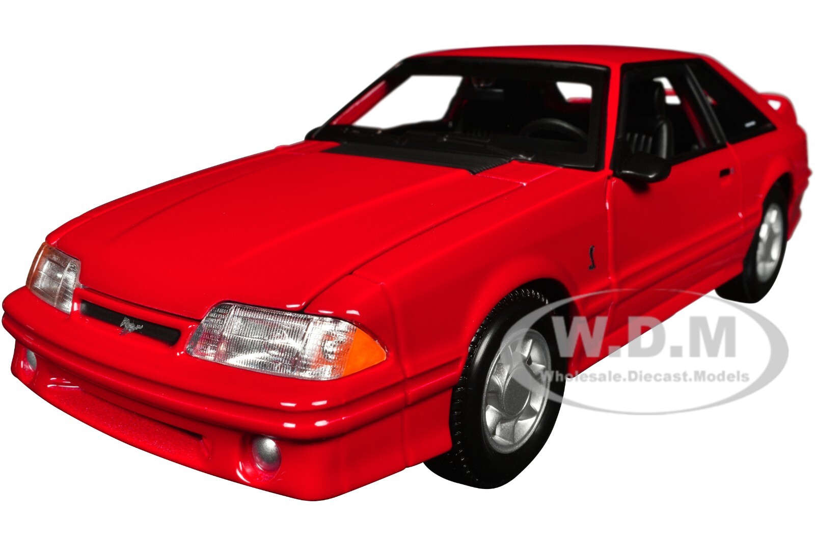1993 FORD MUSTANG SVT COBRA RED 124 DIECAST MODEL CAR BY MAISTO 32906 6090₽