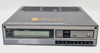 Vintage Sony FM/AM Stereo Tuner ST-158 - For Repair | eBay