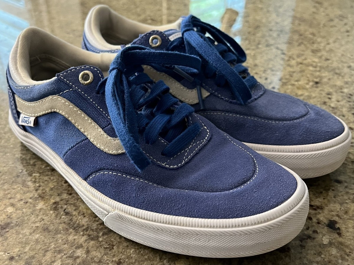 Vans Gilbert Crockett Pro Blue/White Low Top Sneakers Skate