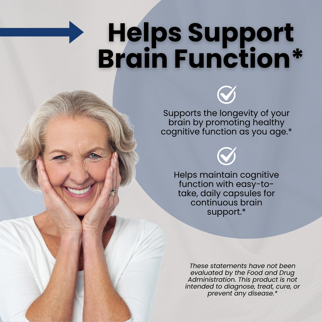 Pure Neuro Brain Optimization, Memory & Cognitive Function Support - 3 Pack