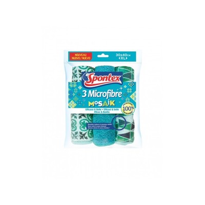 Spontex Bayeta Microfibre Mosaik (3 uds)
