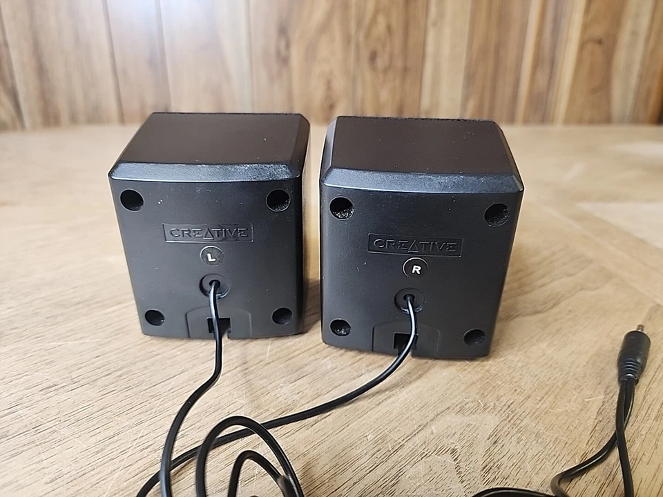 Creative SBS 4.1 450 Satellite Home Theater Speakers Black Tested Works - Image 2 of 4