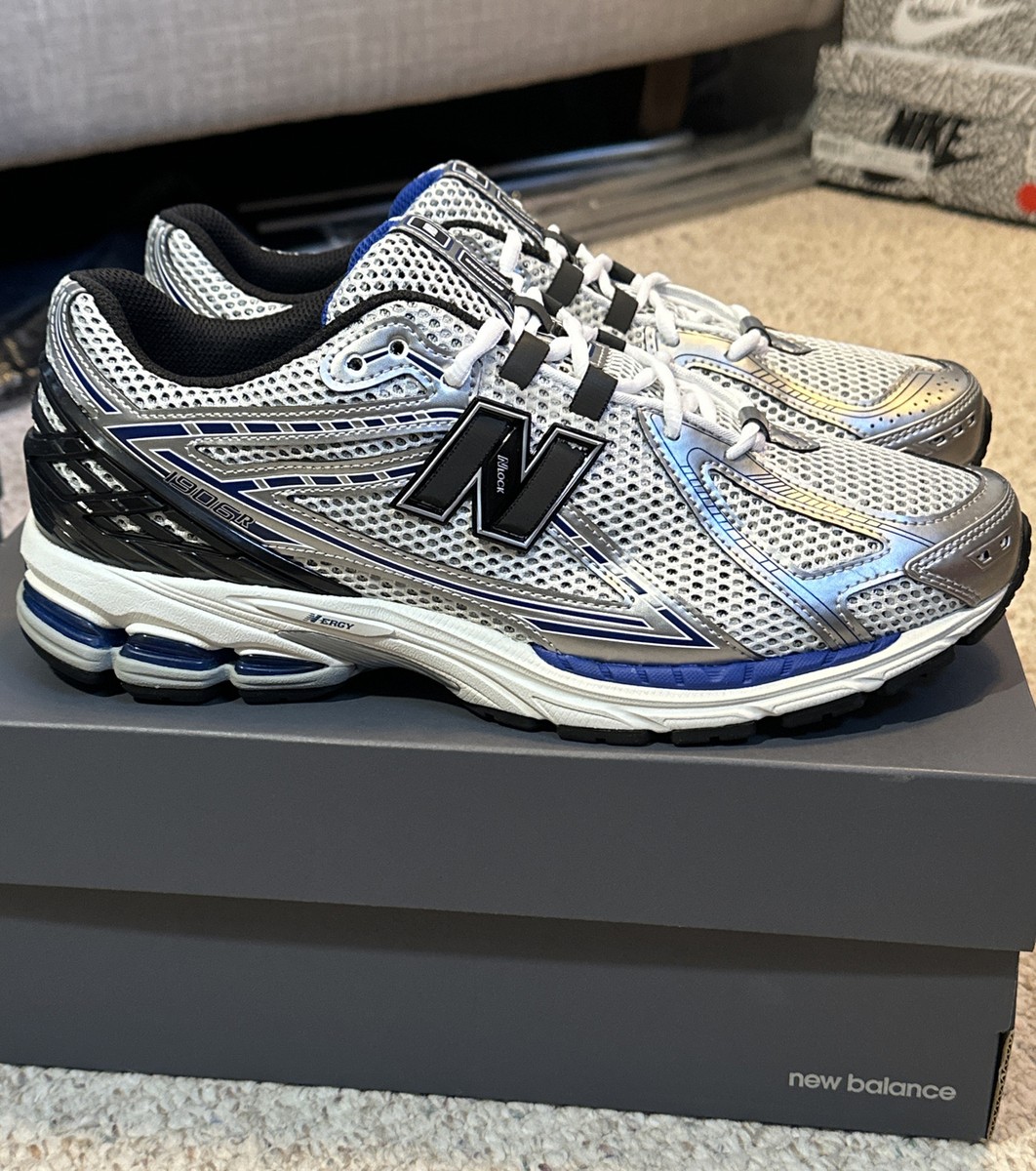 Size 10.5 - New Balance 1906 Low Silver Metallic Black Blue