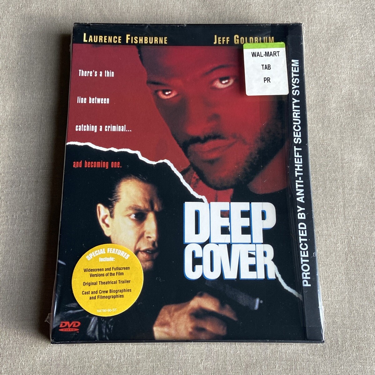 Deep Cover (DVD NEW 1992) Action Crime Thriller Laurence Fishburne