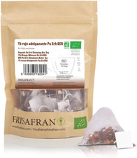 Pyramides De Thé Rouge Pu Erh Bio 60Un | 120G | Minceur | Diurétique | Digestif