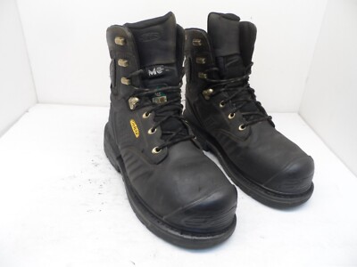Keen Men's 8'' Philadelphia CSA Int Met WP Carbon-Fiber Toe Boot Brown Size 8.5EE