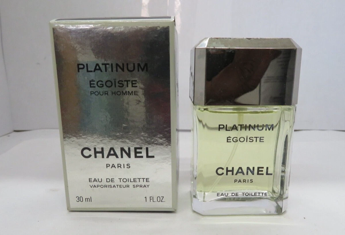 PLATINUM EGOISTE POUR HOMME BY CHANEL EAU DE TOILETTE SPRAY 1.0 Oz See Pictures