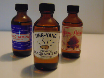 Scentolgy 100% Pure Fragrance Oils 1ea.   2oz. Bottle Dropper Included