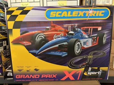 Scalextric 1/32 Grand Price X1 Set NIB Factory Sealed