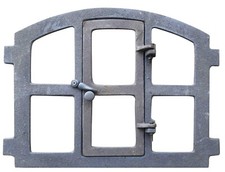 Stallfenster Fenster zum Öffnen Scheunenfenster grau Eisenfenster Antik-Stil