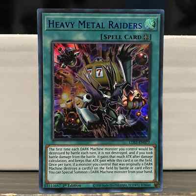 (BLUE) 1ST EDITION HEAVY METAL RAIDERS 2020 LDS1-EN077 (LP/MP) YUGIOH
