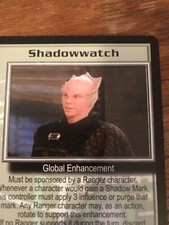 SHADOWWATCH THE GREAT WAR BABYLON 5 CCG RARE CARD NEAR MINT UNPLAYED