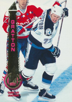 1994-95 Pinnacle #19 CHRIS GRATTON - Tampa Bay Lightning