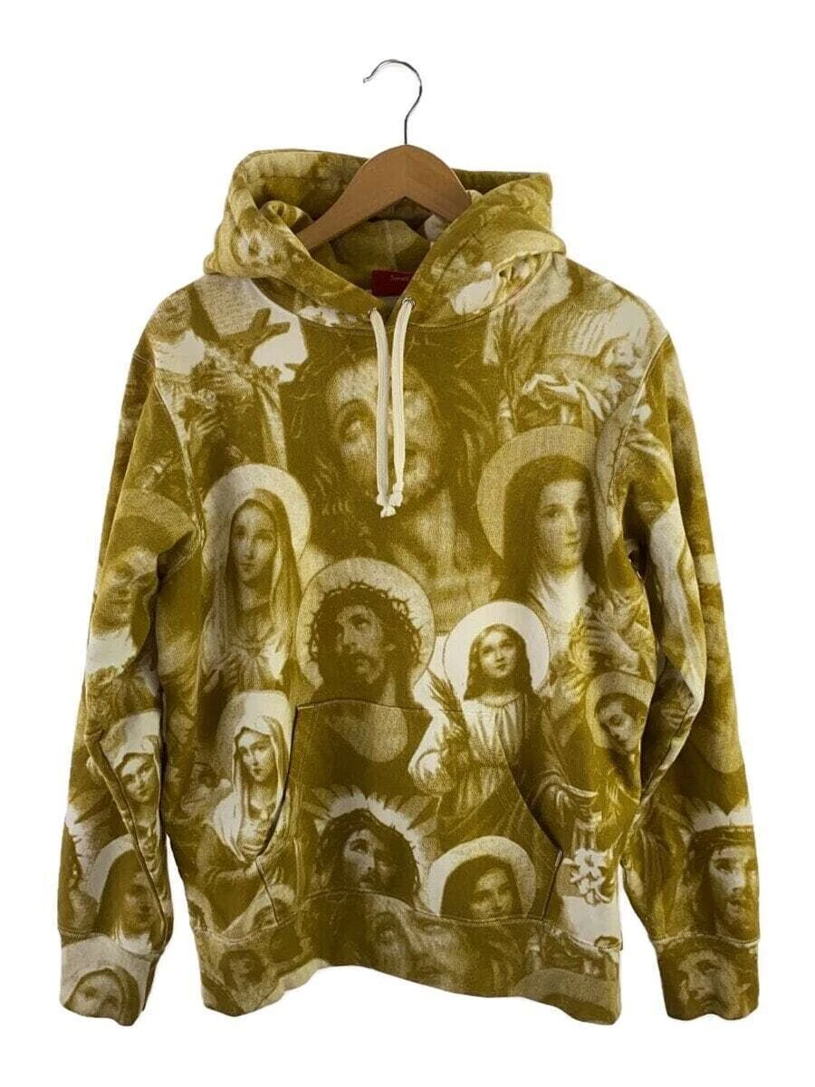 Sweat à capuche Supreme jaune S occasion