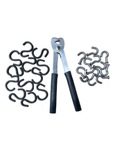 HD J-HOOK TOOL w/ Dozen HD J-Hook's & Dozen HD S-Hook's ~ Trap Preparation