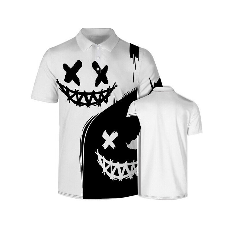 Marshmello Black And White T Shirt Casual Sweatshirt - T Shirt