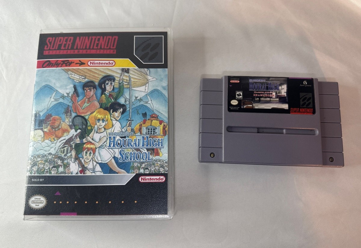 The Adventures Of Hourai High School SNES Super Nintendo The Adventures Of Hourai High School SNES Super Nintendo