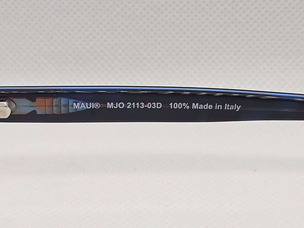 Maui Jim MJO 2113-03D 2113 Eyeglasses Dark Blue w/ Light 