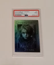 Game of Thrones,2013 Ayra Stark #41 Season 2 Foil Parallel..PSA 9,POP:1