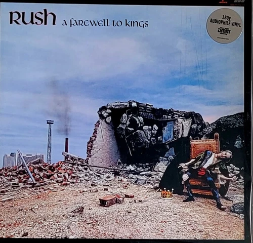 RUSH A FAREWELL TO KINGS - 180-GRAM VINYL LP " NEW, SEALED "