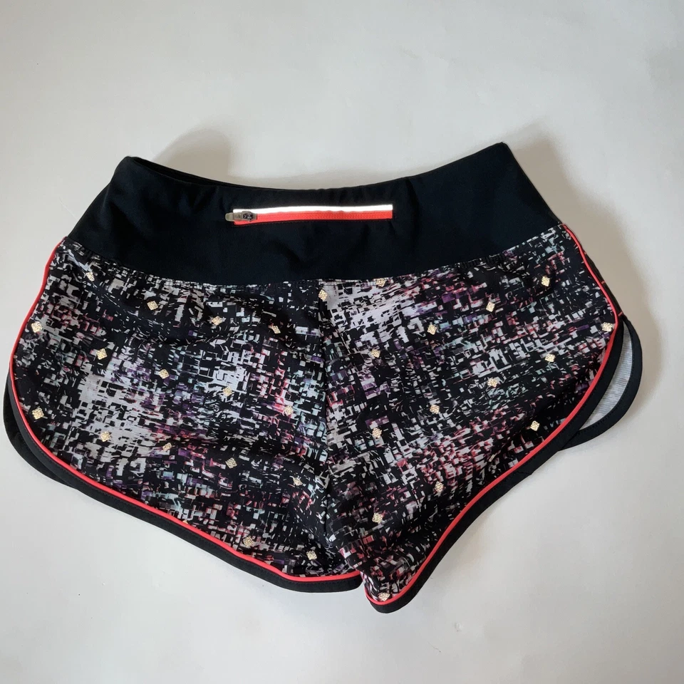 Pantalones Cortos para Correr ASICS Para Mujer XS Ejercicio Gimnasio Negros USADOS Foto 2 de 4