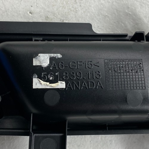 2012-2015 VOLKSWAGEN PASSAT REAR LEFT INTERIOR DOOR HANDLE DOOR ASSEMBLY OEM π - Picture 7 of 22