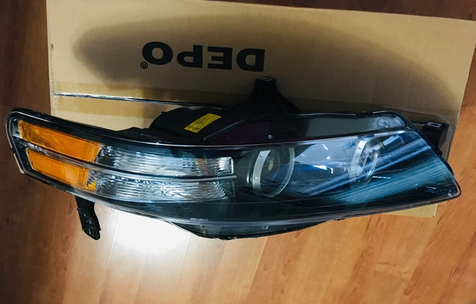 Conjunto de farol lateral direito/passageiro Acura TL 2007-2008 para AC2503114 - Imagem 3 de 4