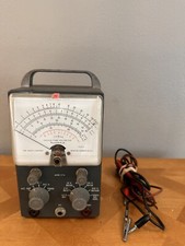 Vintage Heathkit VTVM Model V-7A Vacuum Tube Meter Powers On / Untested