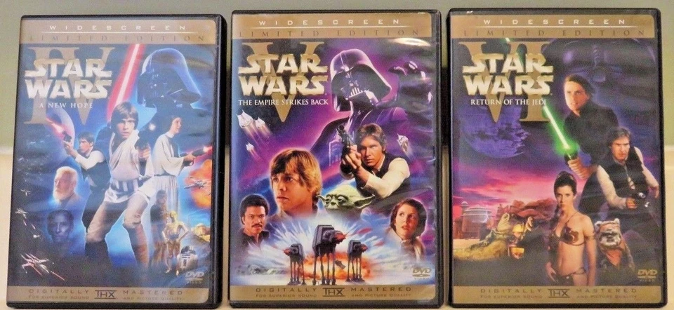 ✅ Star Wars Original Trilogy Theatrical Editions 2006 DVD 6 DISCS HAN SHOOTS 1ST - Bild 2 von 4