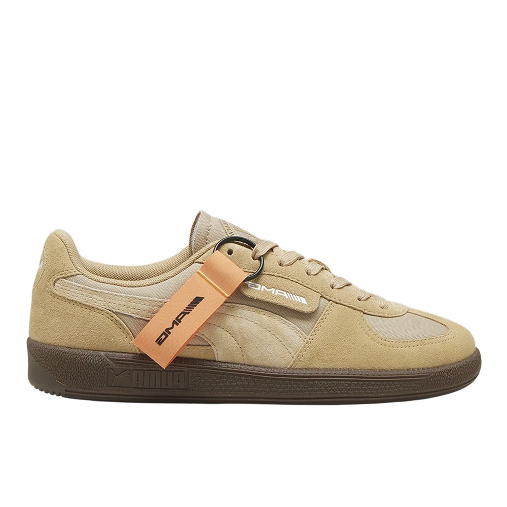 PUMA Palermo Og Mercedes Amg Petronas Motorsport Lace Up Mens Beige Sneakers Ca