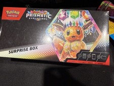Pokemon Prismatic Evolutions Surprise Box New Sealed  In Hand 